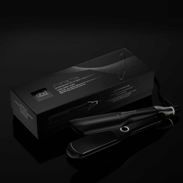 GHD CHRONOS MAX STYLER - PIASTRA LARGA PER CAPELLI NERA (LAMELLE 43MM)