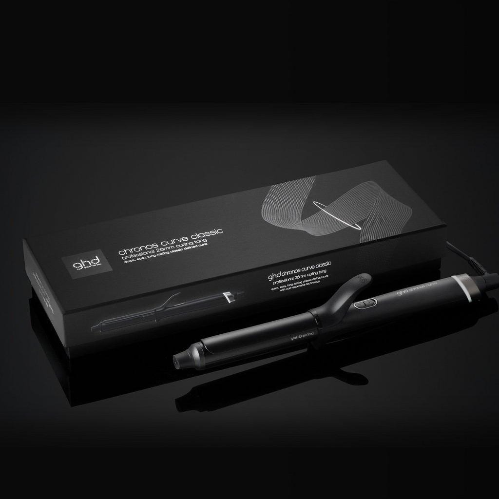 NUOVO GHD CHRONOS CURVE CLASSIC TONG (26MM) FERRO PER ONDE E RICCI DEFINITI